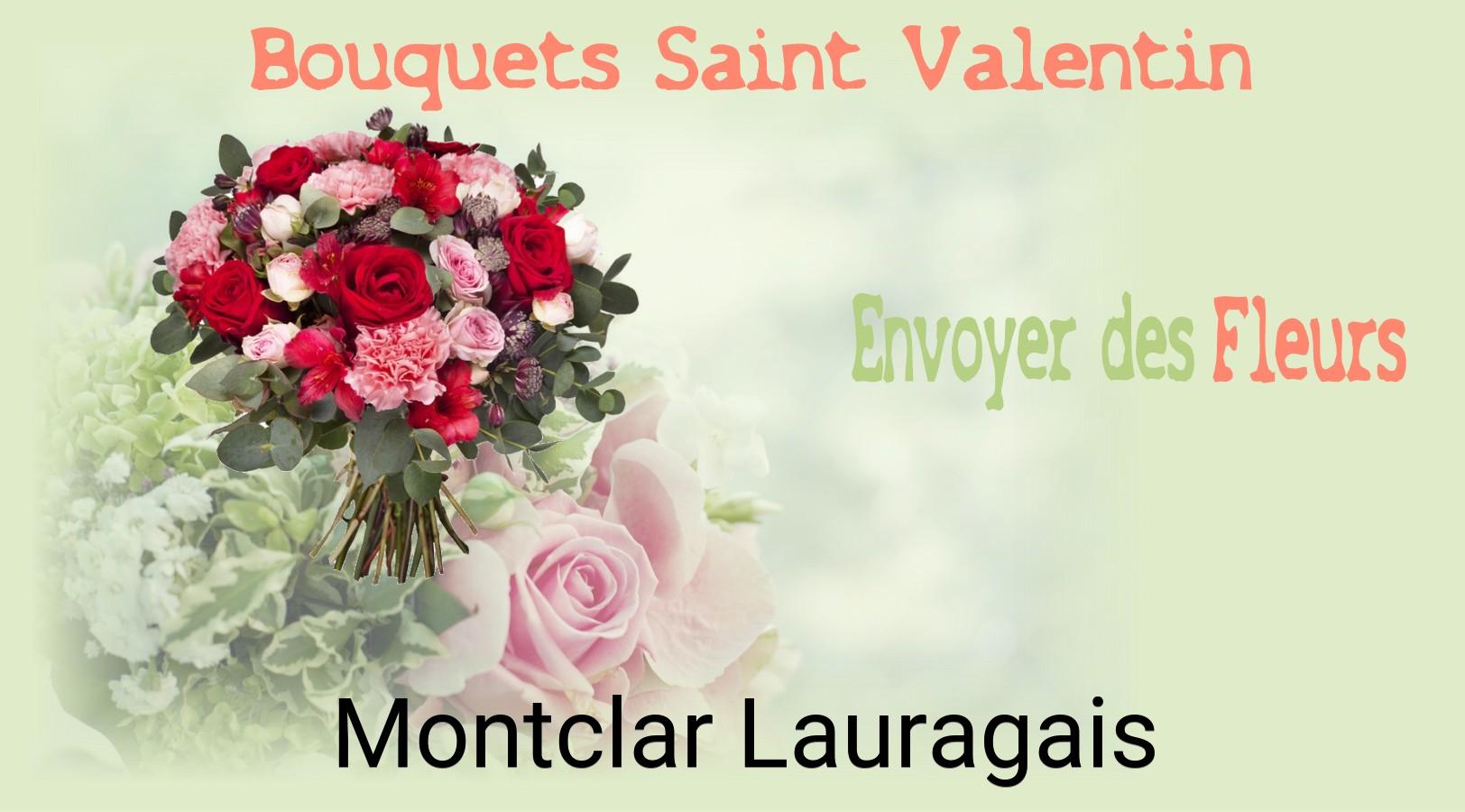 Roses de Saint-Valentin livrées à Montclar-Lauragais